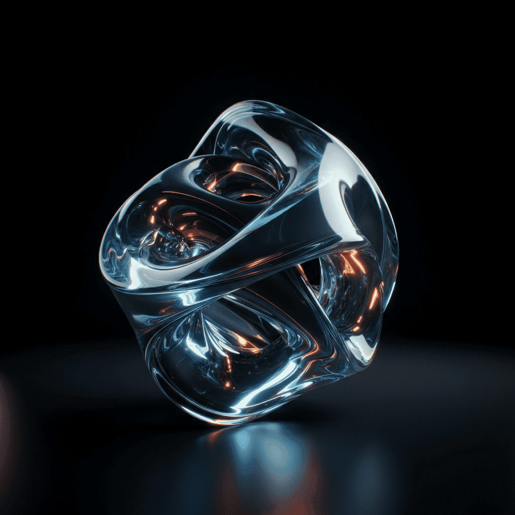 orange silver orb
